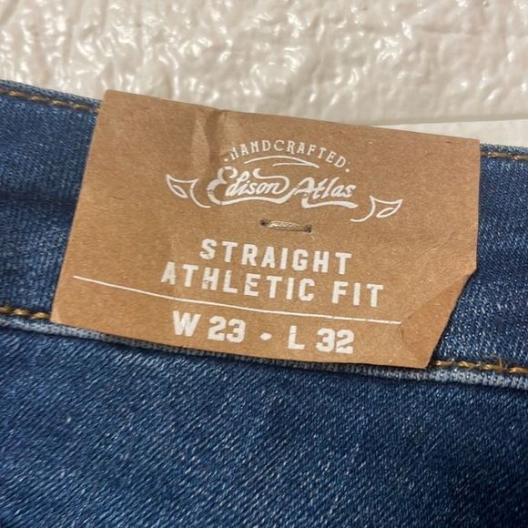 EDISON Atlas Jeans Straight Athletic Fit. Size 0. - Picture 7 of 14